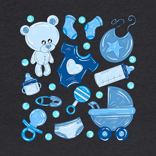 Blue Baby Nursery by missmann